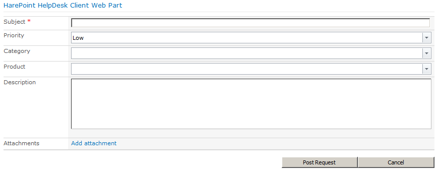 Customize Harepoint Helpdesk Request Forms Using Infopath Designer