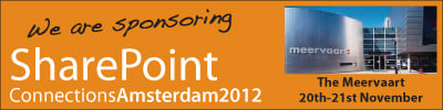 SharePoint Connections Amsterdam 2012