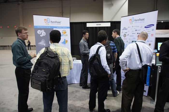 HarePoint booth at SharePoint Conference 2014