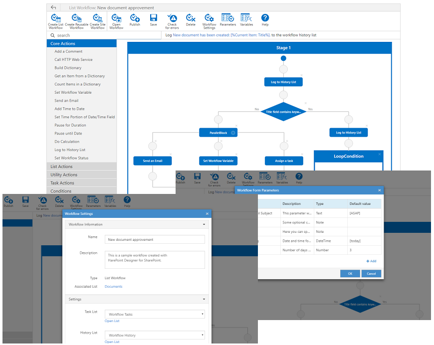 HarePoint Workflow Designer